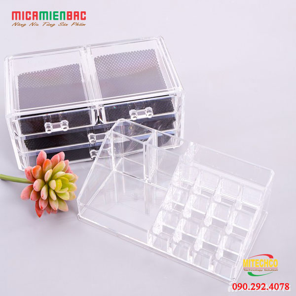 Kệ trưng bày mỹ phẩm giá rẻ